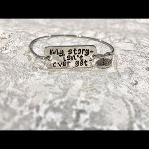 NWT Inspirational Bangle ;